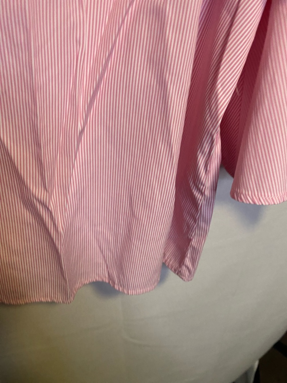 Lucy Paris Pink Ruffle Cold-Shoulder Blouse - Picture 5 of 8